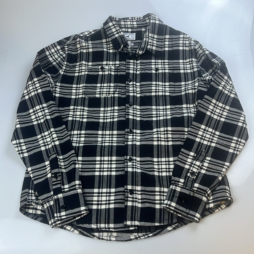 Great Lakes The Hudson Polo Flannel Button Down Shirt S127-25